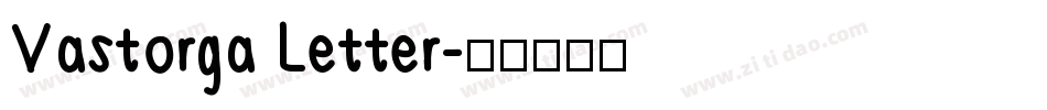 Vastorga Letter字体转换